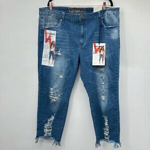 VIP Jeans NWT Ultra Cropped Denim Jeans Size 23/24